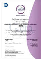 Certificado gafta